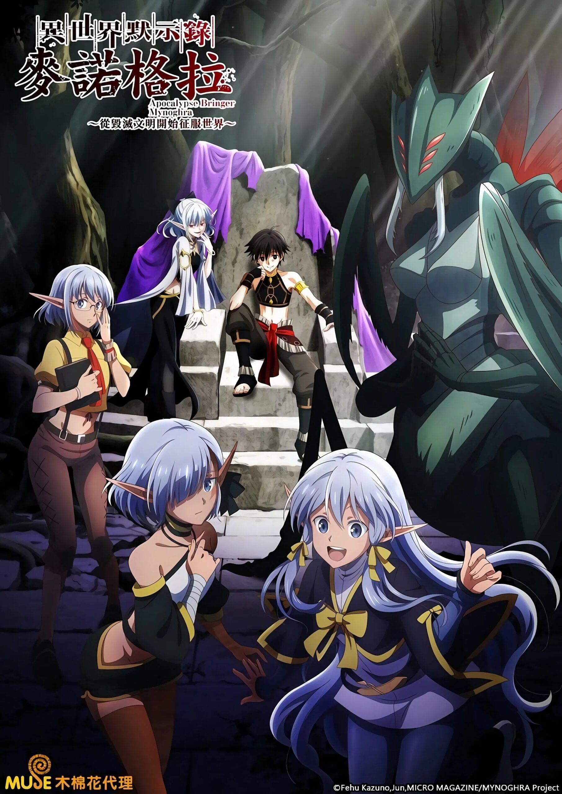 Isekai Mokushiroku Mynoghra: Hametsu no Bunmei de Hajimeru Sekai Seifuku